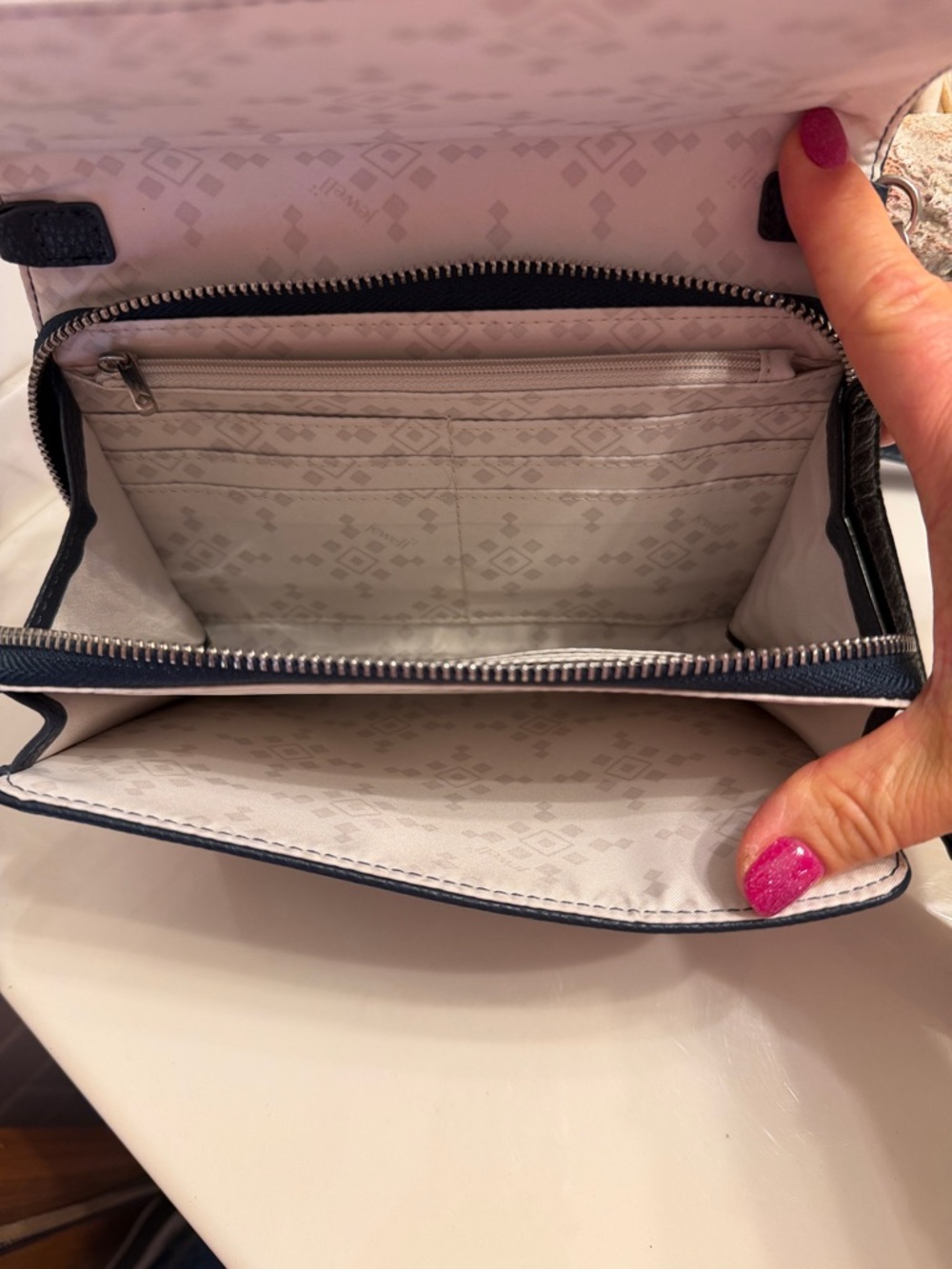 thirty-one Navy Crossbody Limited Edition -NWOT - Picture 5 of 7